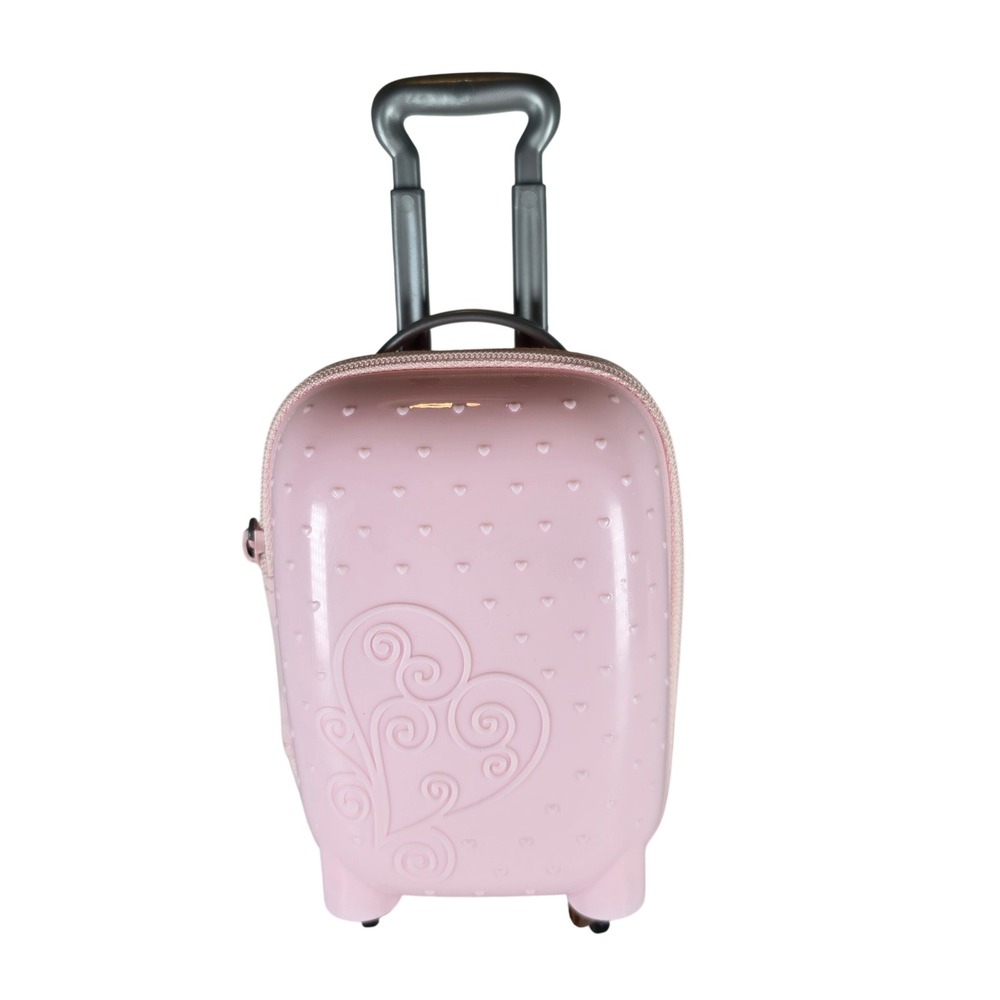 Our Generation Pink Rolling Suitcase 18-Inch Dolls Accessory Pretend‎ Play,